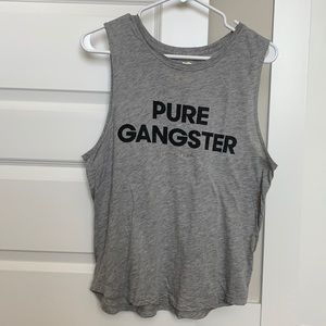 Pure barre and spiritual gangster collab tank